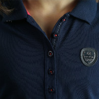 Polo bambino COPERNA Flags & Cup Blu navy