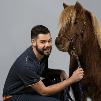 Polo uomo MEXICO Flags & Cup Blu navy