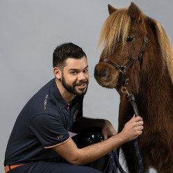 Polo uomo MEXICO Flags & Cup Blu navy