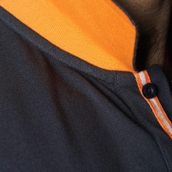 Polo uomo MEXICO Flags & Cup Blu navy