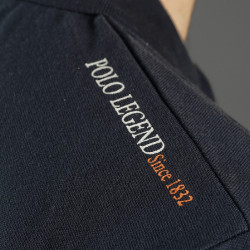 Polo uomo MEXICO Flags & Cup Blu navy