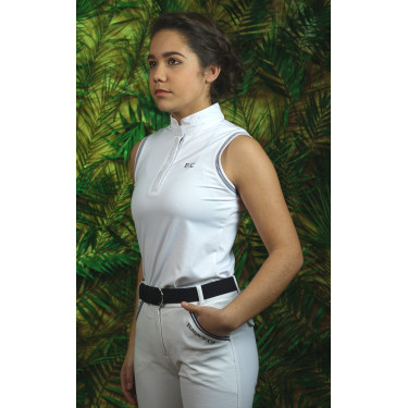Polo SANTANA donna senza maniche Flags & Cup Polo SANTANA donna senza maniche Flags & Cup