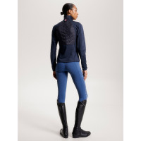 Giacca termica ibrida Tommy Hilfiger Equestrian donna Cielo del deserto Blu