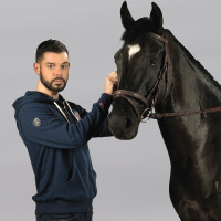 Felpa uomo QUITO Flags & Cup Blu navy