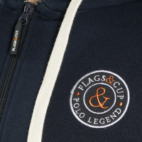 Felpa uomo QUITO Flags & Cup Blu navy