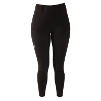 Leggings da equitazione Kentucky Classic con grip al ginocchio donna Nero Leggings da equitazione Kentucky Classic con grip al ginocchio donna Nero