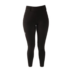 Leggings da equitazione Kentucky Classic con grip al ginocchio donna Nero