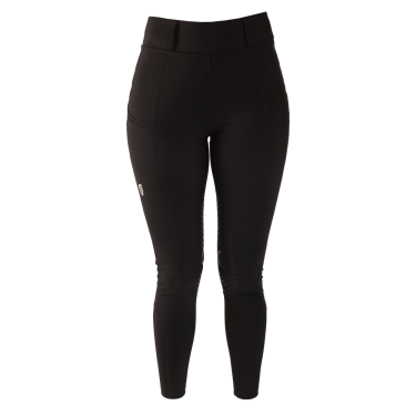 Leggings da equitazione Kentucky Classic con grip al ginocchio donna Nero Leggings da equitazione Kentucky Classic con grip al ginocchio donna Nero