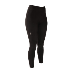 Leggings da equitazione Kentucky Classic con grip al ginocchio donna Nero