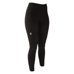 Leggings da equitazione Kentucky Classic con grip al ginocchio donna Nero Leggings da equitazione Kentucky Classic con grip al ginocchio donna Nero
