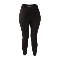 Leggings da equitazione Kentucky Classic con grip al ginocchio donna Nero