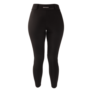 Leggings da equitazione Kentucky Classic con grip al ginocchio donna Nero Leggings da equitazione Kentucky Classic con grip al ginocchio donna Nero
