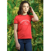 T-shirt enfant COTO Flags & Cup Bleu marine