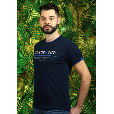 Maglietta uomo TIAPARO Flags & Cup