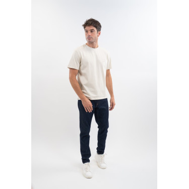 T-shirt SG x Harcour Lucky maniche corte Lino Beige T-shirt SG x Harcour Lucky maniche corte Lino Beige