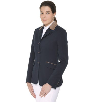 Veste ELISE femme Flags & Cup Bleu marine