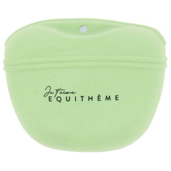 Borsetta porta-leccornie in silicone Je t'aime Equithème Verde / menta Borsetta porta-leccornie in silicone Je t'aime Equithème Verde / menta