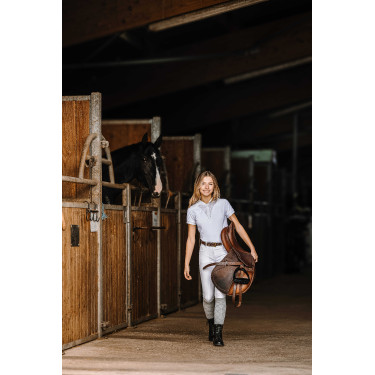 Polo Equithème Elodia Bianco