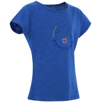T-shirt da bambino EQUITHÈME "Claire" Blu Monaco T-shirt da bambino EQUITHÈME "Claire" Blu Monaco