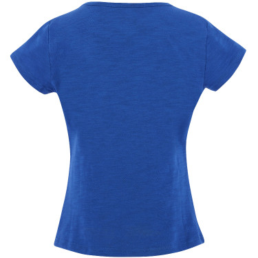 T-shirt da bambino EQUITHÈME "Claire" Blu Monaco T-shirt da bambino EQUITHÈME "Claire" Blu Monaco