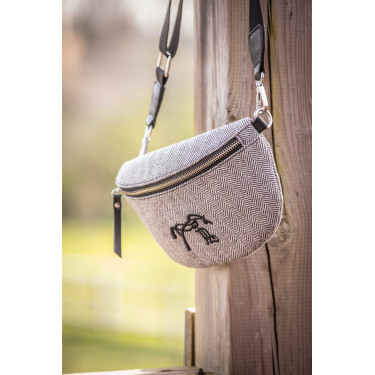 Marsupio Pénélope Chevron Nero