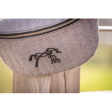 Marsupio Pénélope Chevron Nero