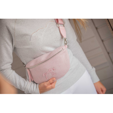 Marsupio Pénélope Chevron Rosa