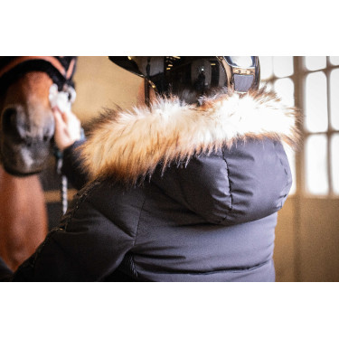 Piumino Pénélope Louxy Nero Piumino Pénélope Louxy Nero