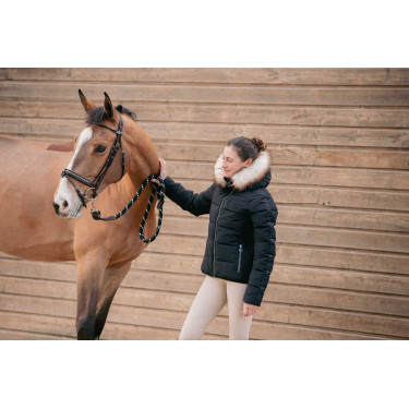 Piumino Pénélope Louxy Nero Piumino Pénélope Louxy Nero