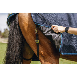 Coperta Riding World Eco 600D Combo Marina Blu marino