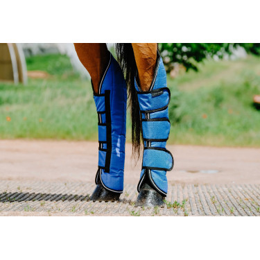 Ghette da trasporto Equithème Tyrex Aisance 1200D Blu reale