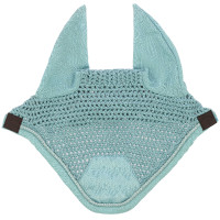 Cuffia anti-mosche Equithème Brocart Azzurro cielo Blu