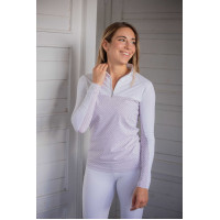 Polo PENELOPE - Debbie Bianco / rosa Polo PENELOPE - Debbie Bianco / rosa