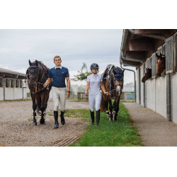 Polo Equithème Riyadh Bianco