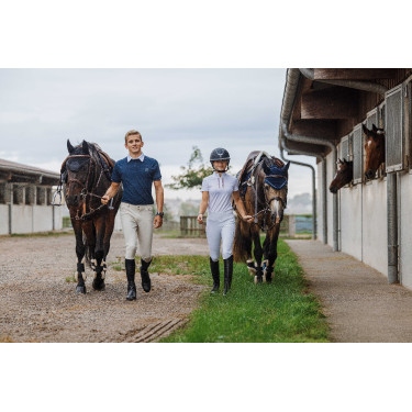 Polo Equithème Riyadh Bianco