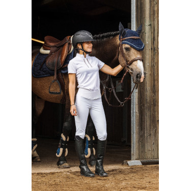 Polo Equithème Riyadh Bianco