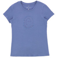 T-shirt Ti amo Equithème Rosalie Nero