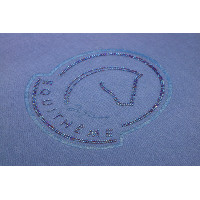 T-shirt Ti amo Equithème Rosalie Nero