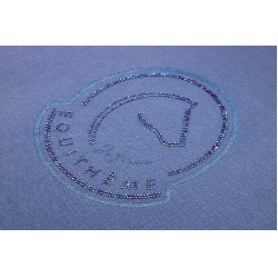 T-shirt Ti amo Equithème Rosalie Viola