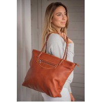 Borsa Pénélope Toti Cognac Marrone Borsa Pénélope Toti Cognac Marrone