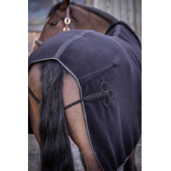 Coperta in pile Diagonal Paddock Sport Nero