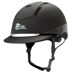 Casco Privilege Equitazione COMFORT Nero / nero