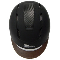 Casco Privilege Equitazione COMFORT Nero / marrone