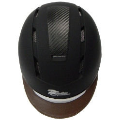 Casco Privilege Equitazione COMFORT Nero / marrone Casco Privilege Equitazione COMFORT Nero / marrone