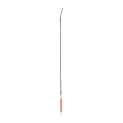 Frustino da dressage Whip & Go con puntale in metallo Rosso / argento
