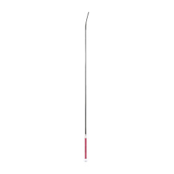 Frustino da dressage Whip & Go con puntale in metallo Bordeaux / argento