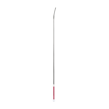 Frustino da dressage Whip & Go con puntale in metallo Bordeaux / argento