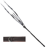 Collier chasse  Privilege Equitation La Baule Noir Collier chasse  Privilege Equitation La Baule Noir