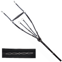 Collier chasse  Privilege Equitation Royan Noir Collier chasse  Privilege Equitation Royan Noir