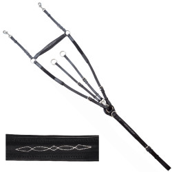 Collier chasse  Privilege Equitation Royan Noir